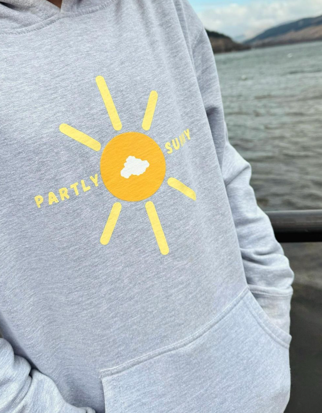 Partly Sunny Hoodie - Youth
