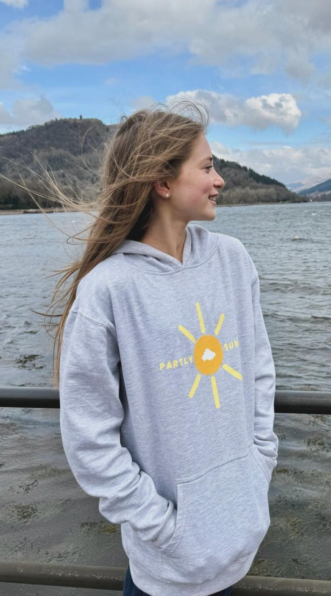 Partly Sunny Hoodie - Youth