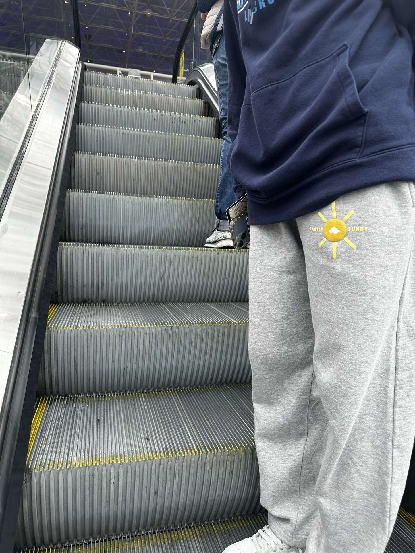 Open-Bottom Sweatpants