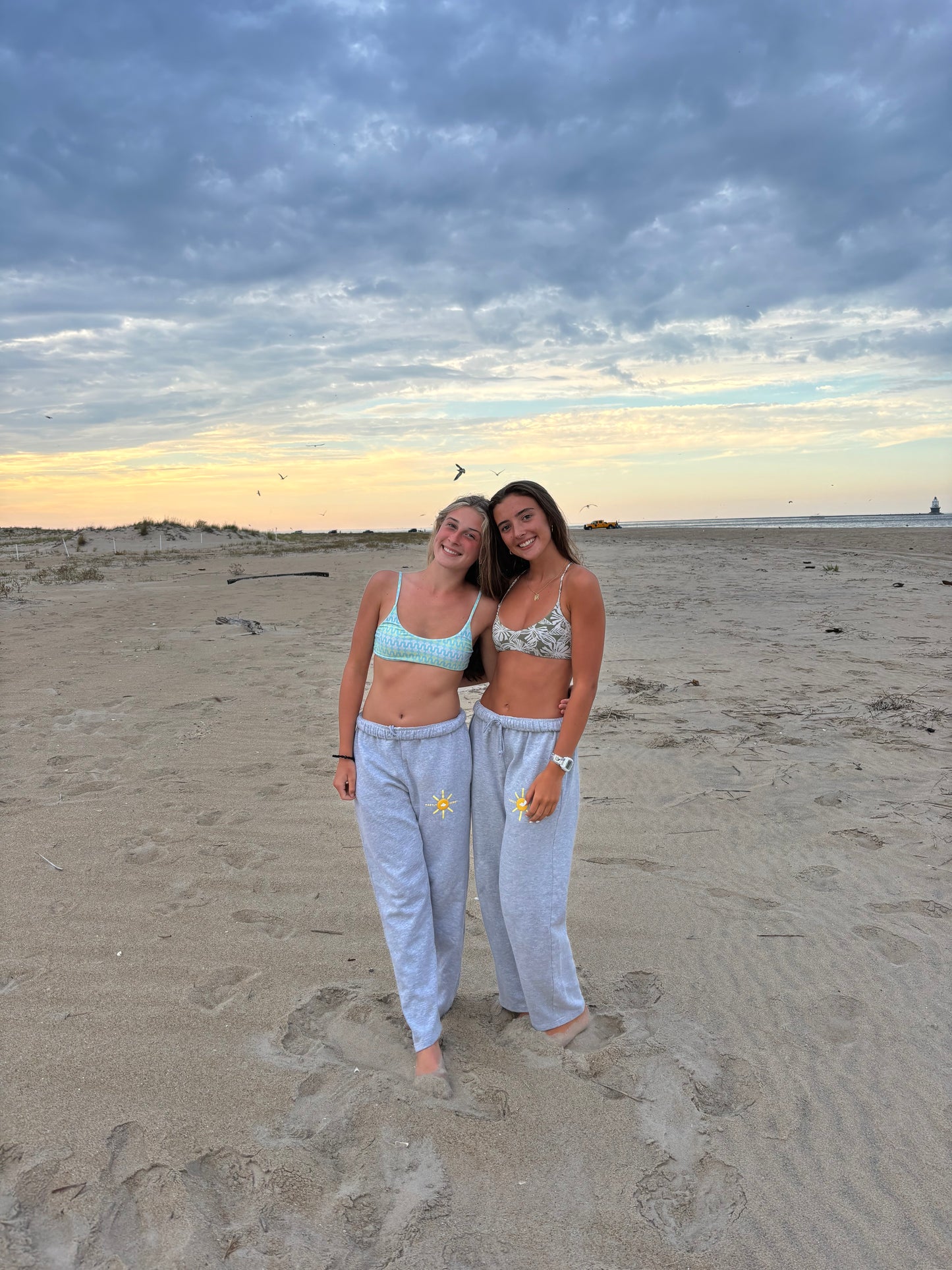 Open-Bottom Sweatpants