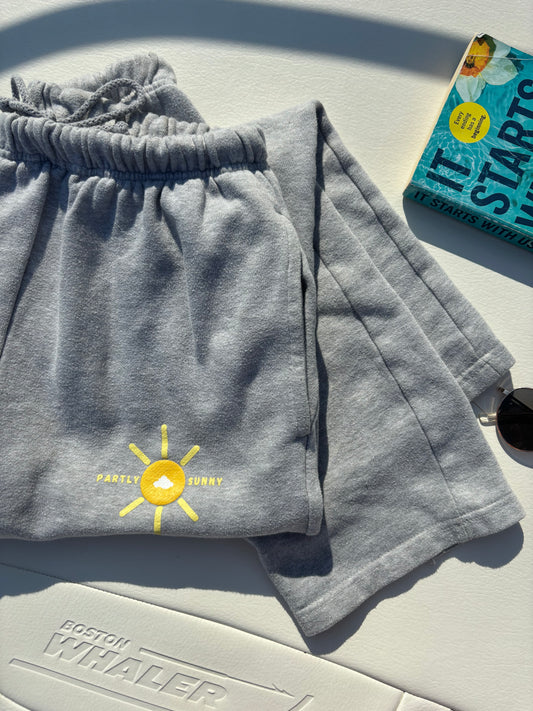 Open-Bottom Sweatpants